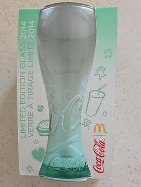 2014 McDonald's Coca-Cola Limited Edition Glass